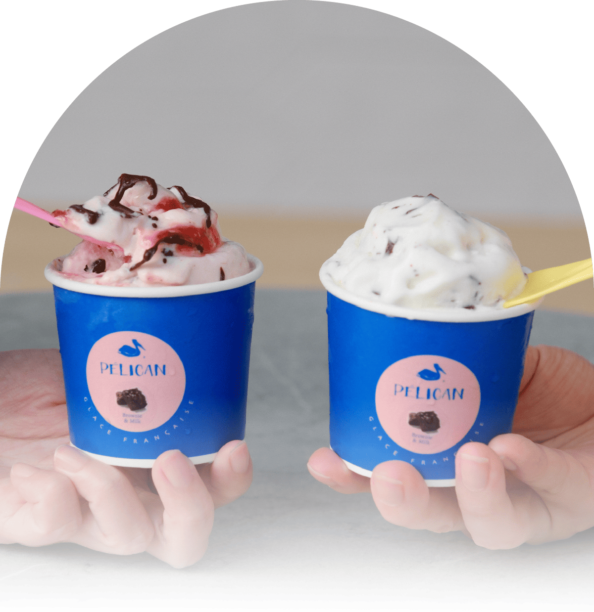 冰淇淋外燴規格2.現挖紙杯裝 米其林餐桌上的饗宴就濃縮在這一杯貝力岡法式冰淇淋裡