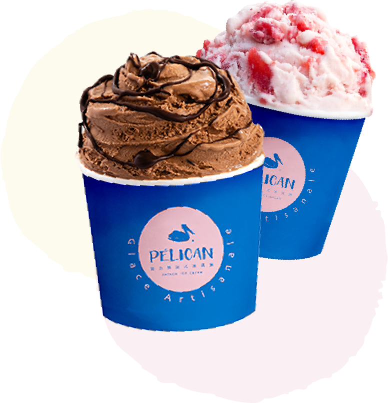 貝力岡冰淇淋已有13年的經營經驗 擁有4間直營門市 批發代工合作已超過50間以上的客戶