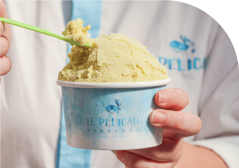 貝力岡冰淇淋雙倍果香、熱量減半濃郁無負擔