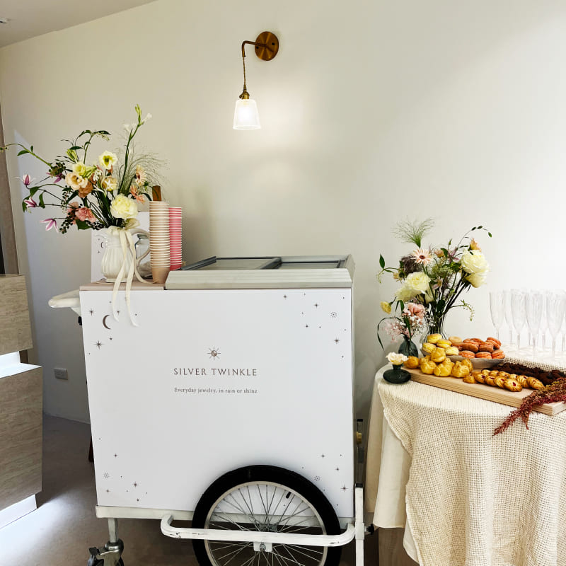 品牌活動-開幕慶、新品發表、VIP日 貝力岡冰淇淋餐車創業適用多種場合​