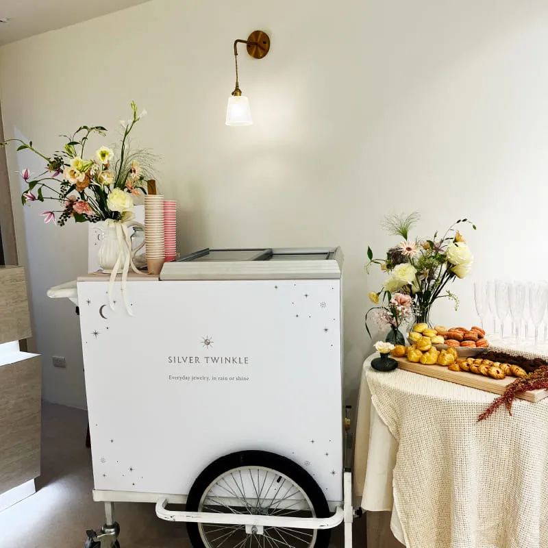 品牌活動-開幕慶、新品發表、VIP日 貝力岡冰淇淋餐車創業適用多種場合