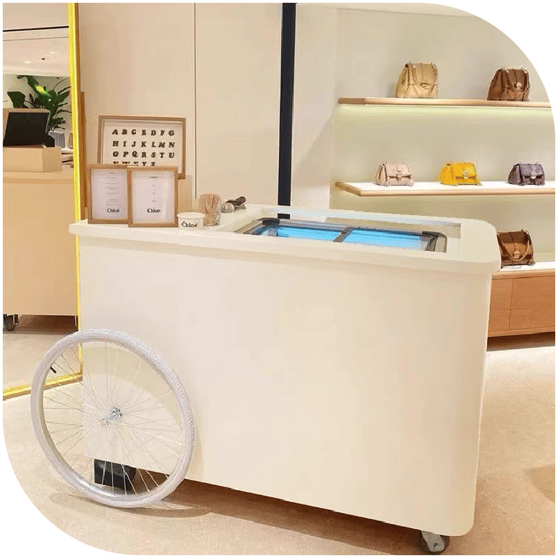 冰淇淋餐車創業 簡易輕巧的餐車設計類型